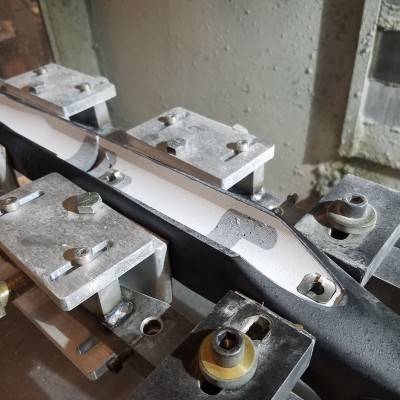 Surface machined