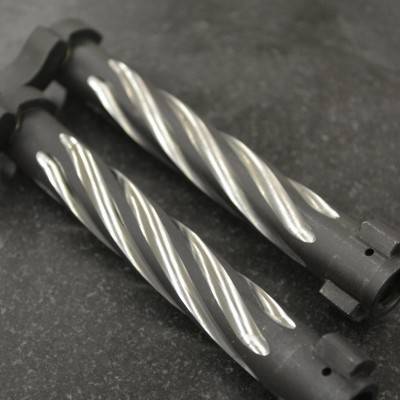 Remington bolts fluted with Pattern B High Helix pattern