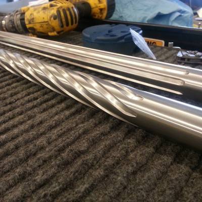 Pattern A barrel fluting