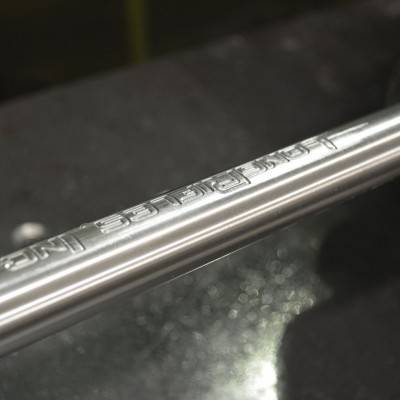 Engraved barrel